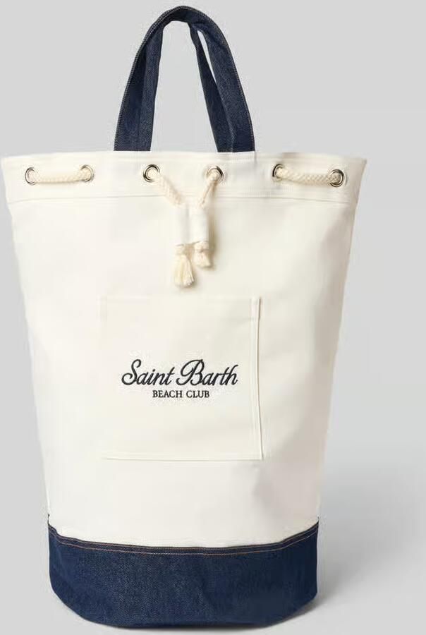 MC2 Saint Barth Beach Bagpack met trekkoord en labelstitching - Foto 2