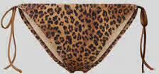 MC2 Saint Barth Bikinibroek met all-over dierenprint model 'Virgo'