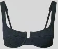 MC2 Saint Barth Bikinitop met structuurpatroon model 'Amira'