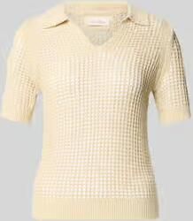MC2 Saint Barth Gebreid shirt met platte kraag model 'FLORA'