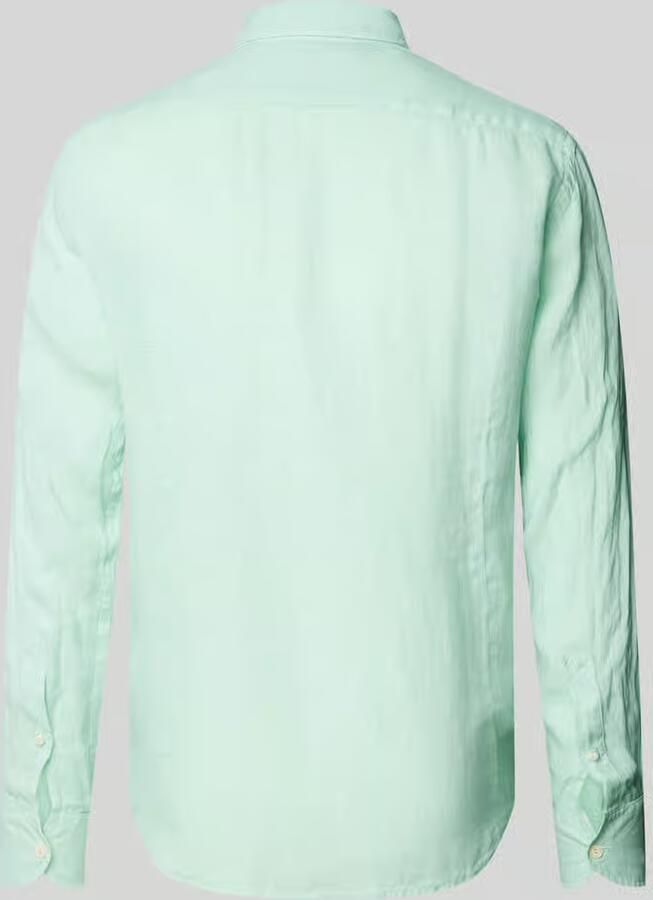 MC2 Saint Barth Regular fit linnen overhemd met kentkraag model 'PAMPLONA'