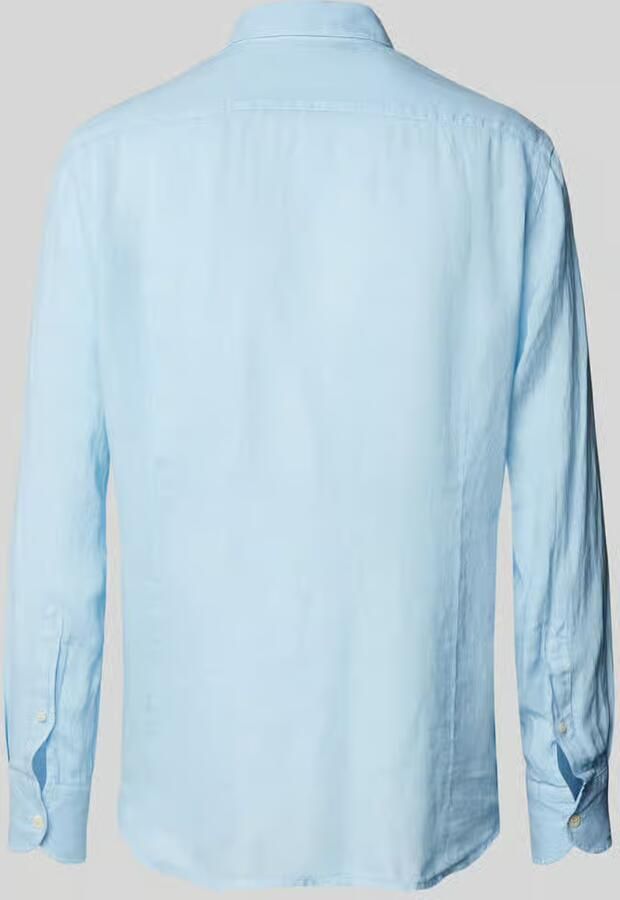 MC2 Saint Barth Regular fit linnen overhemd met kentkraag model 'PAMPLONA'