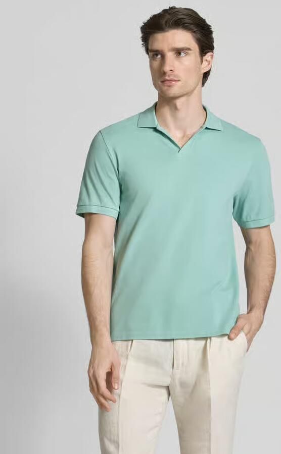 MC2 Saint Barth Regular fit poloshirt met V-hals model 'CHARLES' - Foto 2
