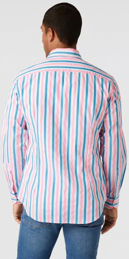 MC2 Saint Barth Regular fit vrijetijdsoverhemd met streepmotief model 'PAMPLONA'