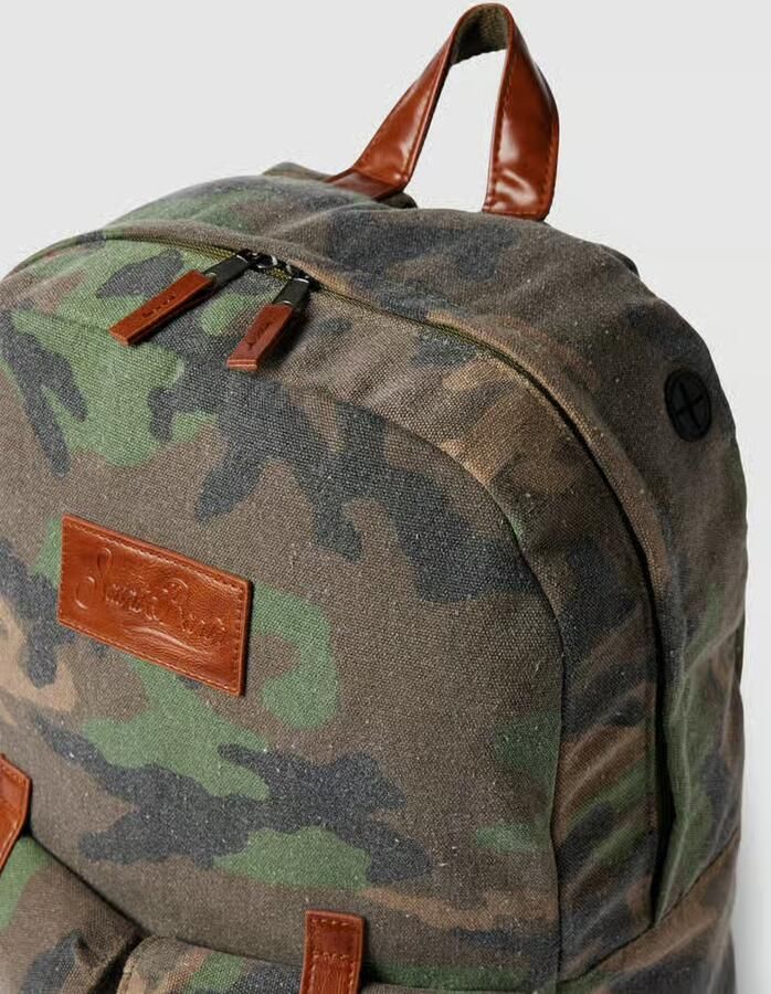 MC2 Saint Barth Rugzak met camouflagemotief model 'CODY'