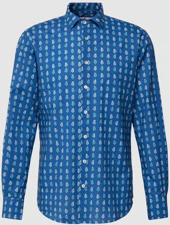 MC2 Saint Barth Shirt met all-over bloemenmotief model 'SIKELIA'