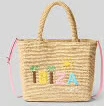 MC2 Saint Barth Shopper van puur katoen model 'RAFFIA'