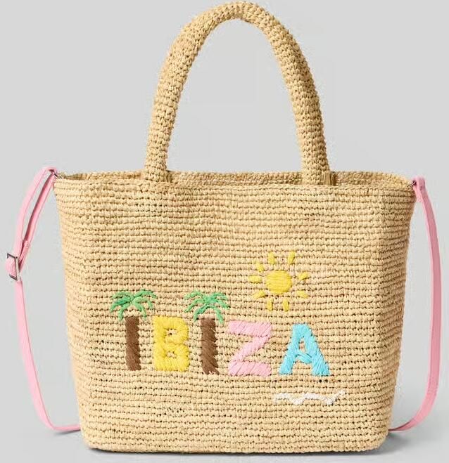 MC2 Saint Barth Shopper van puur katoen model 'RAFFIA' - Foto 2