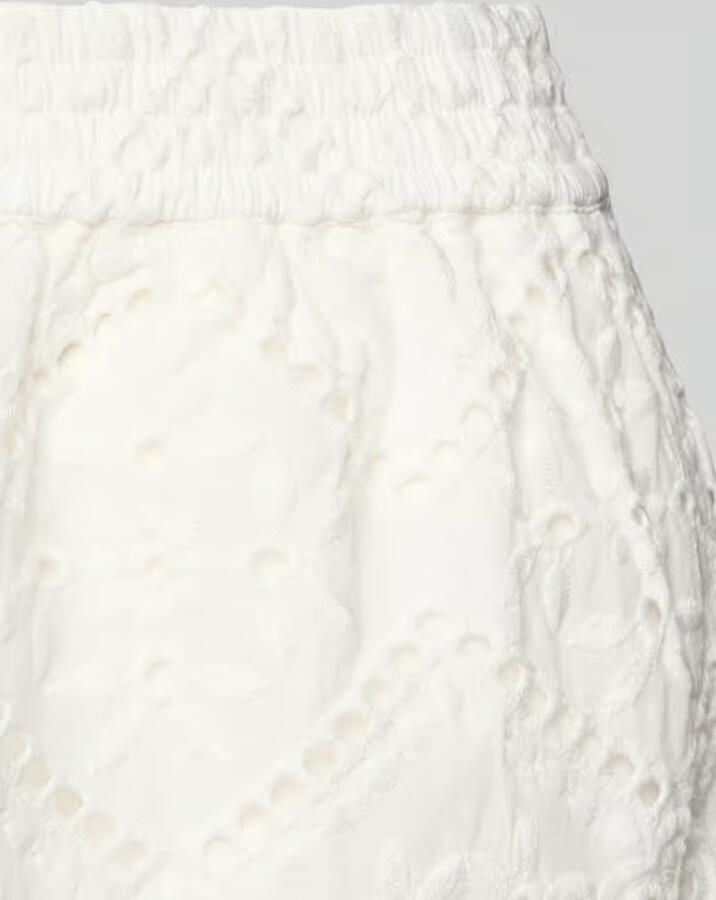 MC2 Saint Barth Short met ajourwerk model 'MEAVE'