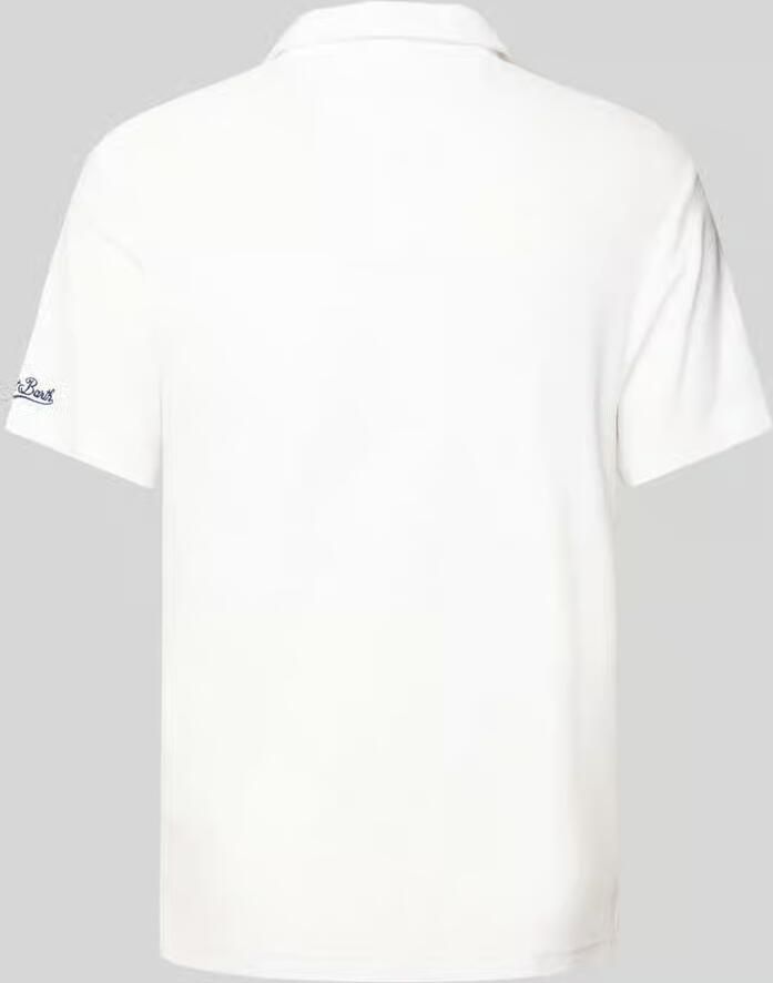 MC2 Saint Barth Slim fit poloshirt met V-hals model 'JEREMY TERRY'
