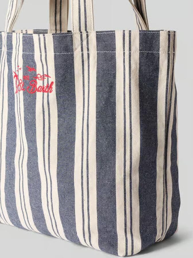MC2 Saint Barth Strandtas met logostitching