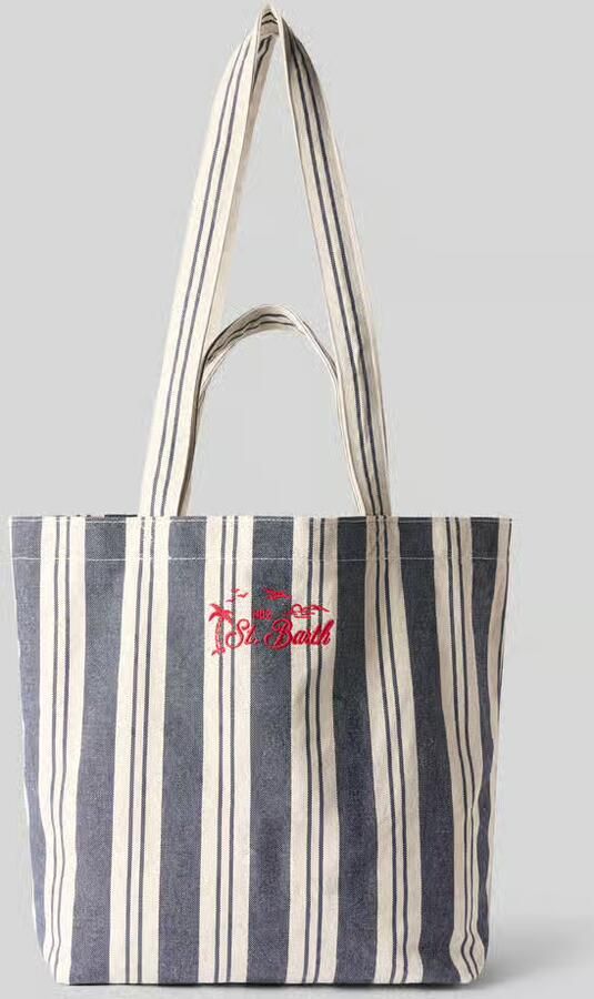 MC2 Saint Barth Strandtas met logostitching - Foto 2