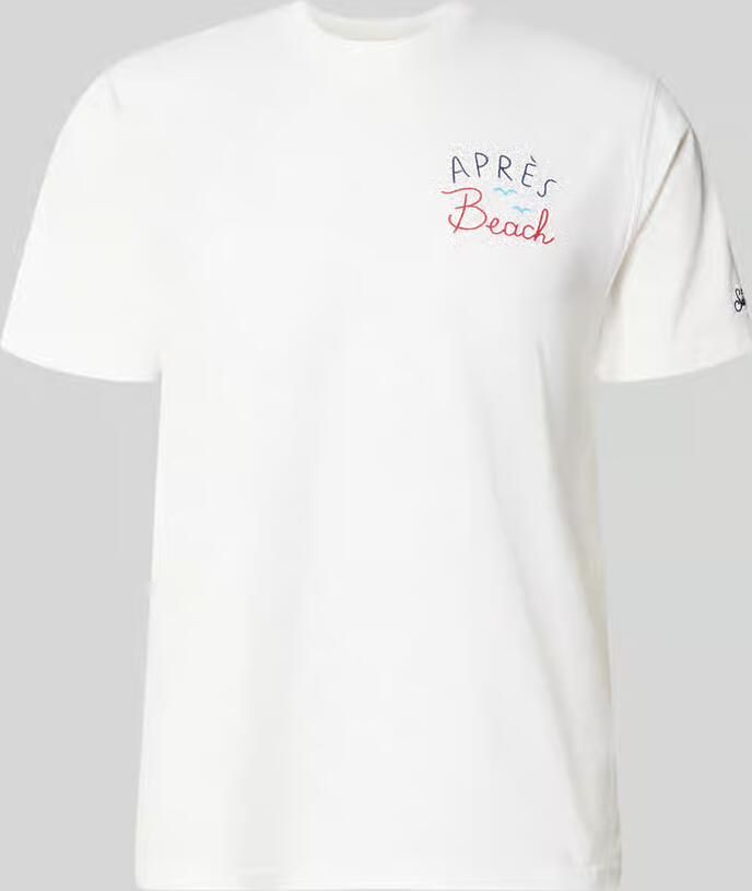 MC2 Saint Barth T-shirt met labelprints model 'PORTLAND' - Foto 2