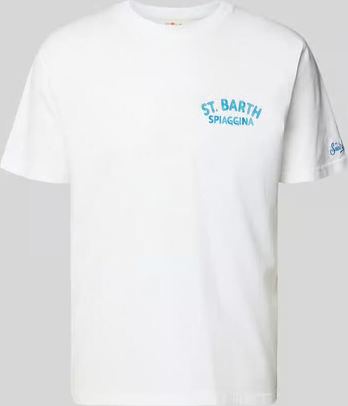 MC2 Saint Barth T-shirt met labelprints model 'PORTLAND' - Foto 2