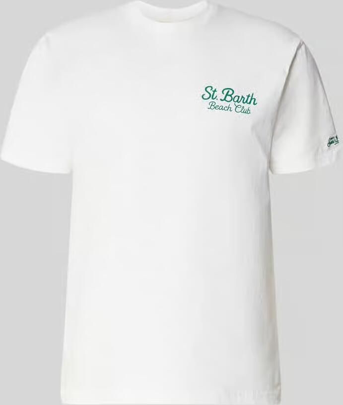 MC2 Saint Barth T-shirt met labelprints model 'PORTLAND' - Foto 2