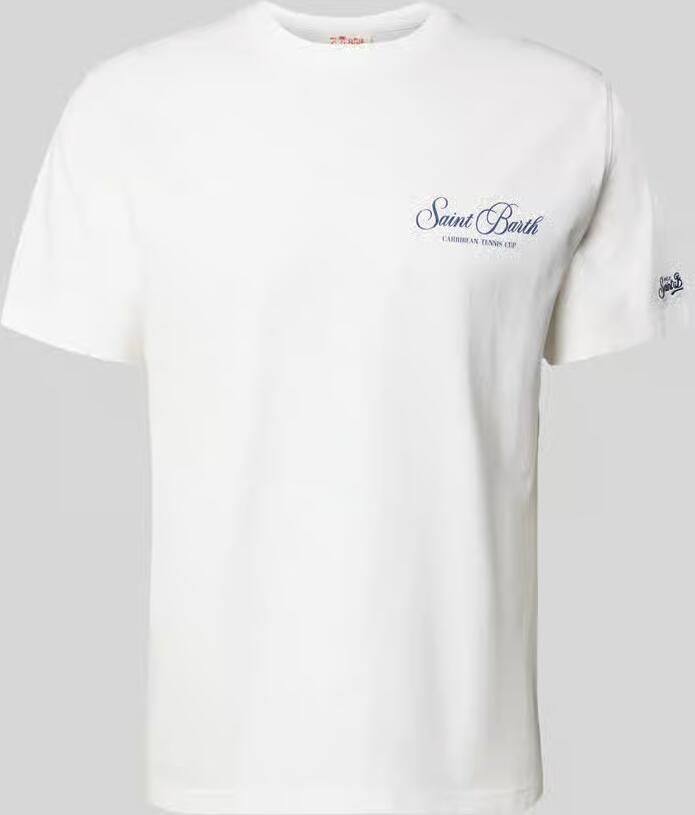 MC2 Saint Barth T-shirt met labelprints model 'PORTLAND' - Foto 2