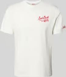 MC2 Saint Barth T-shirt met labelprints model 'PORTLAND'