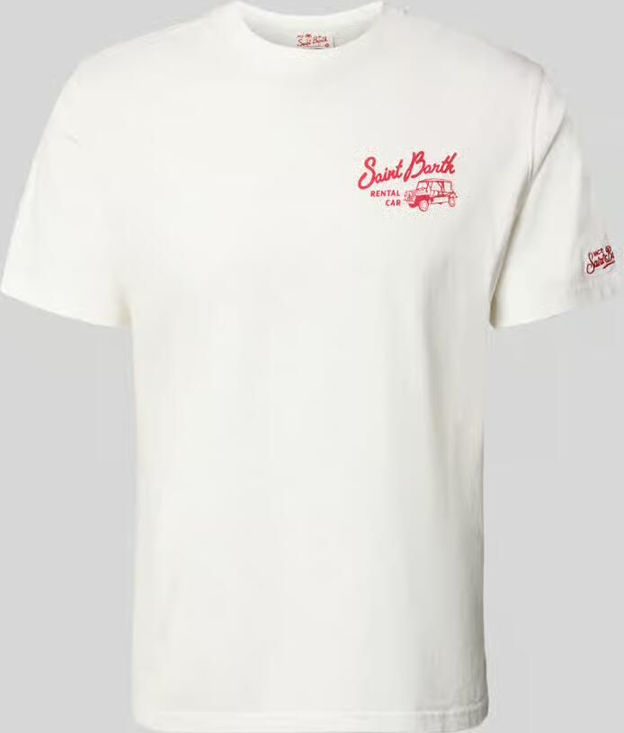 MC2 Saint Barth T-shirt met labelprints model 'PORTLAND' - Foto 2