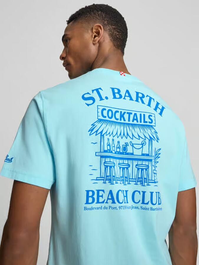 MC2 Saint Barth T-shirt met labelprints model 'PORTLAND'
