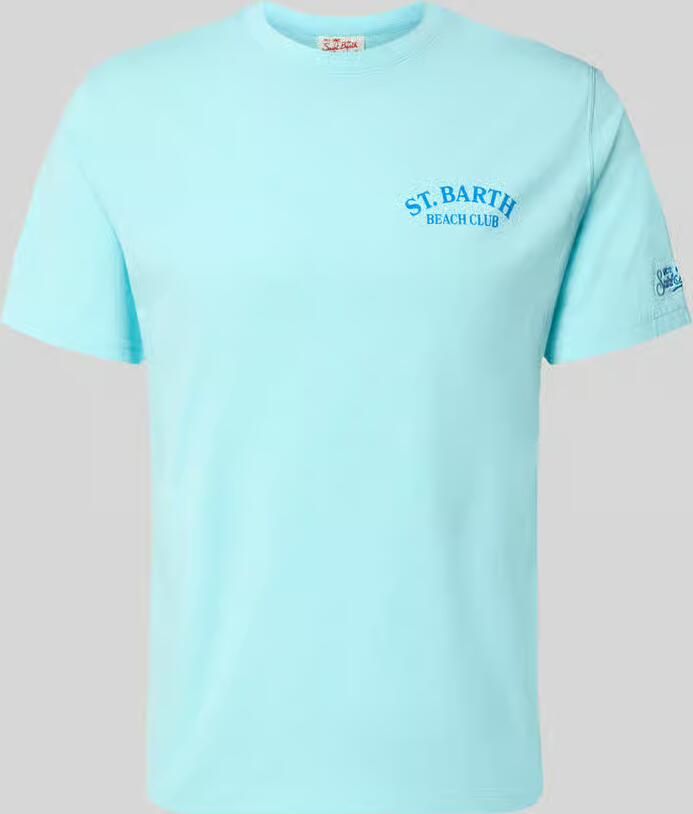 MC2 Saint Barth T-shirt met labelprints model 'PORTLAND' - Foto 2