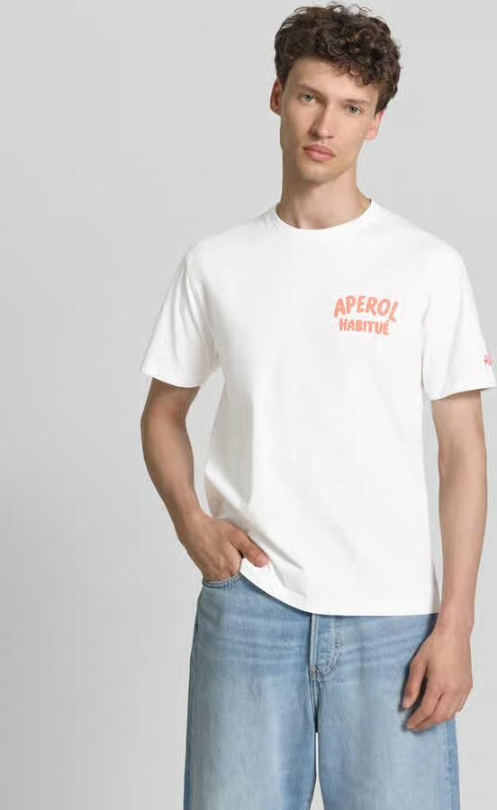 MC2 Saint Barth T-shirt met labelprints model 'PORTLAND' - Foto 2