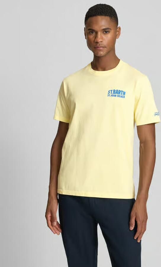 MC2 Saint Barth T-shirt met labelprints model 'PORTLAND' - Foto 4
