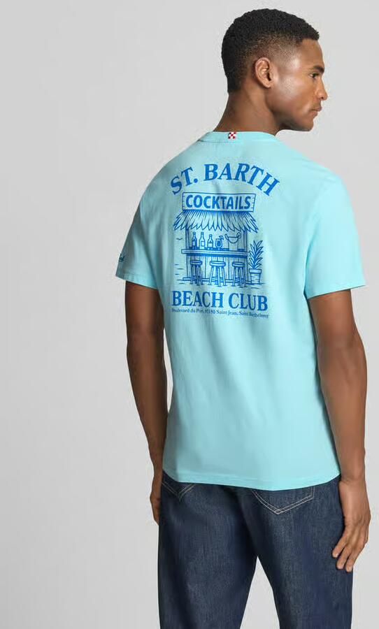 MC2 Saint Barth T-shirt met labelprints model 'PORTLAND'