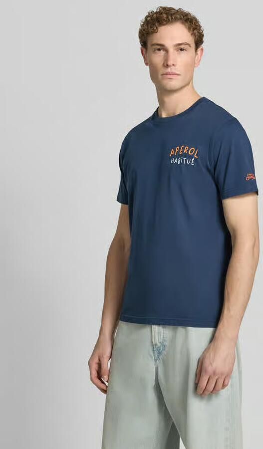 MC2 Saint Barth T-shirt met labelprints model 'PORTLAND' - Foto 3