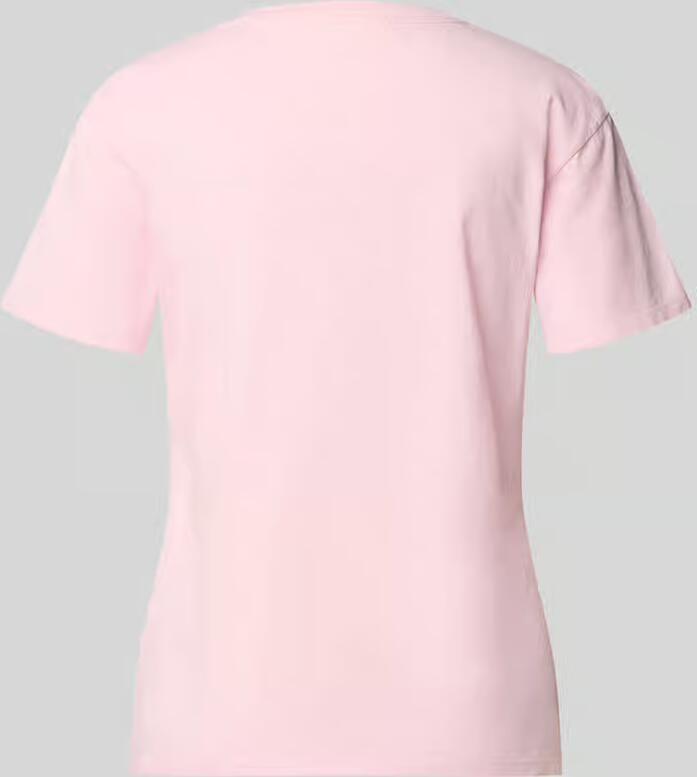 MC2 Saint Barth T-shirt met motief- en statementstitching model 'EMILIE'