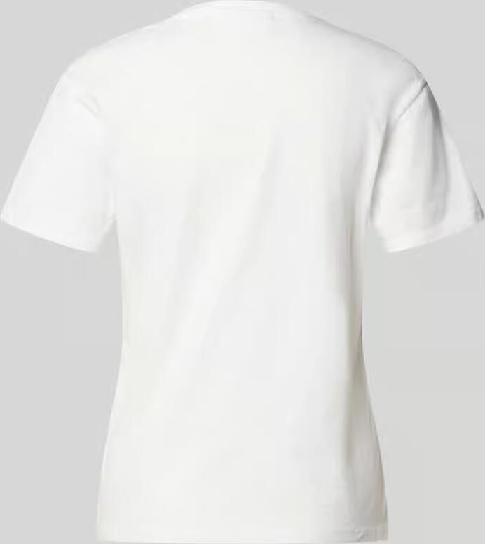 MC2 Saint Barth T-shirt met motief- en statementstitching model 'EMILIE'