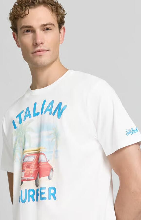 MC2 Saint Barth T-shirt met motiefprint model 'DENVER'