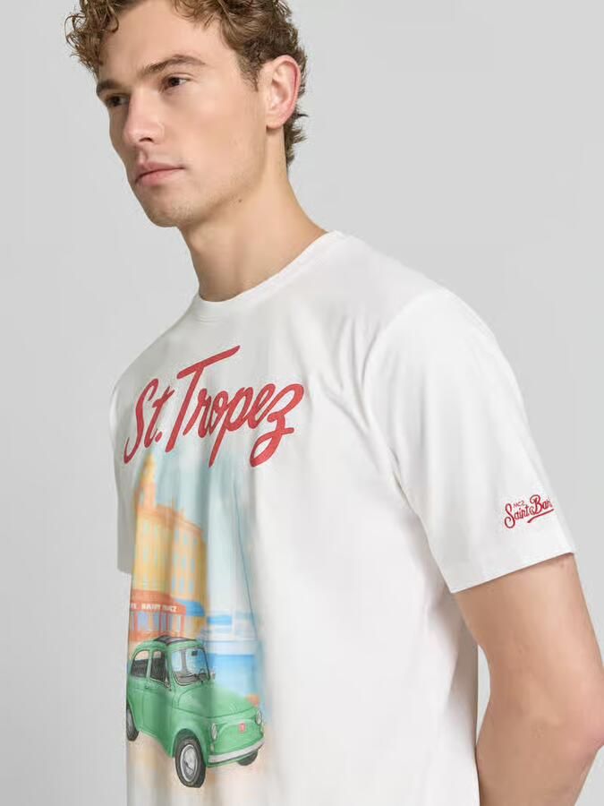 MC2 Saint Barth T-shirt met motiefprint model 'DENVER'