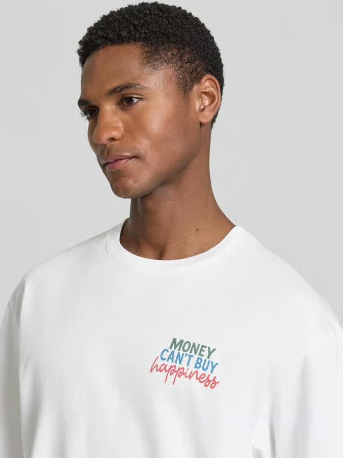 MC2 Saint Barth T-shirt met Statementprint en ronde hals