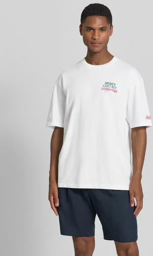 MC2 Saint Barth T-shirt met Statementprint en ronde hals - Foto 4