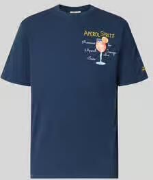 MC2 Saint Barth T-shirt met stitchings model 'PORTOFINO'