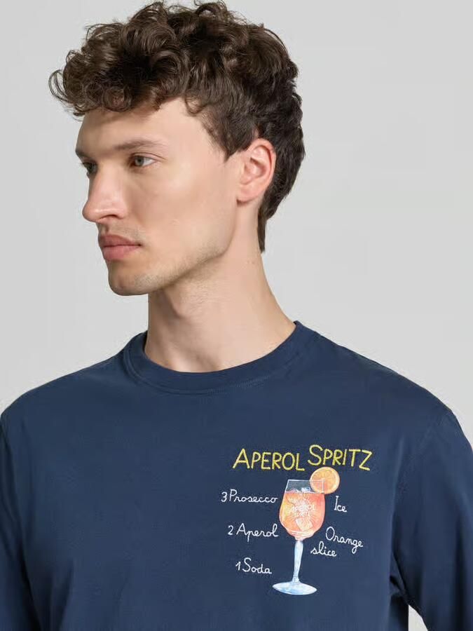 MC2 Saint Barth T-shirt met stitchings model 'PORTOFINO' - Foto 2