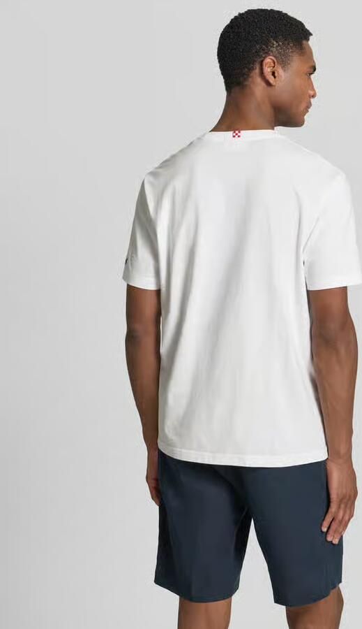 MC2 Saint Barth T-shirt met stitchings model 'PORTOFINO' - Foto 4