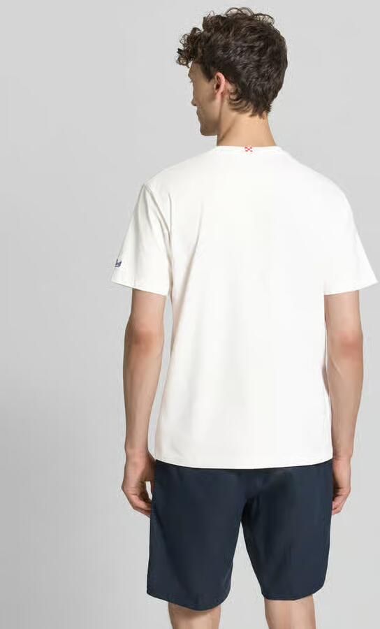 MC2 Saint Barth T-shirt met stitchings model 'PORTOFINO'
