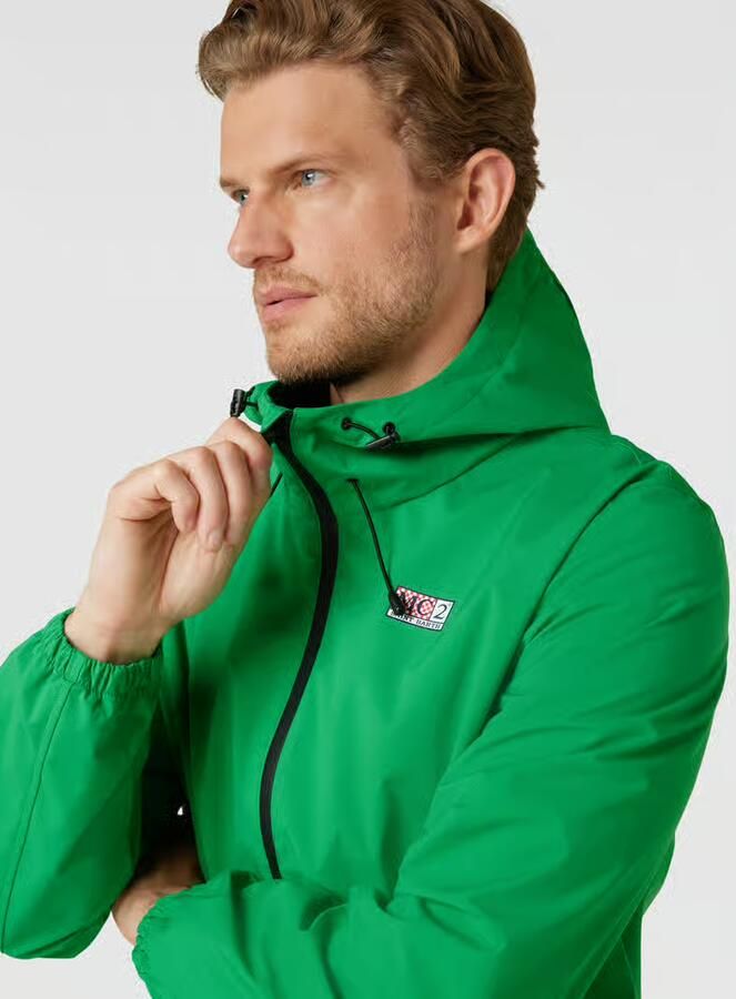 MC2 Saint Barth Windbreaker met labeldetail model 'KAURIS'