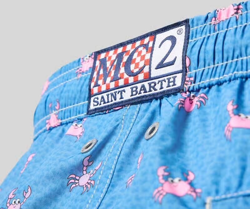 MC2 Saint Barth Zwembroek in all-over look model 'LIGHTING MICRO FANTASY'
