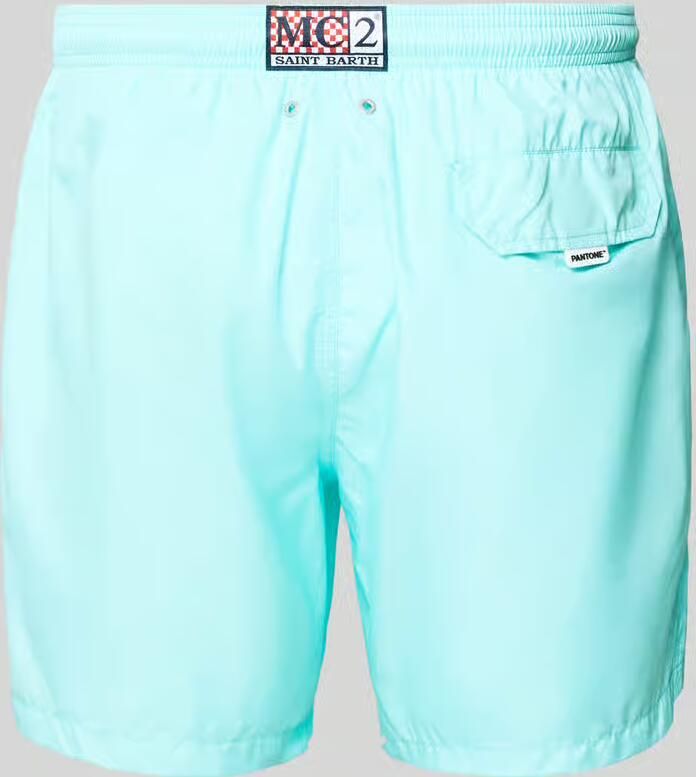 MC2 Saint Barth Zwembroek met logoprint model 'Lighting Pantone' - Foto 2