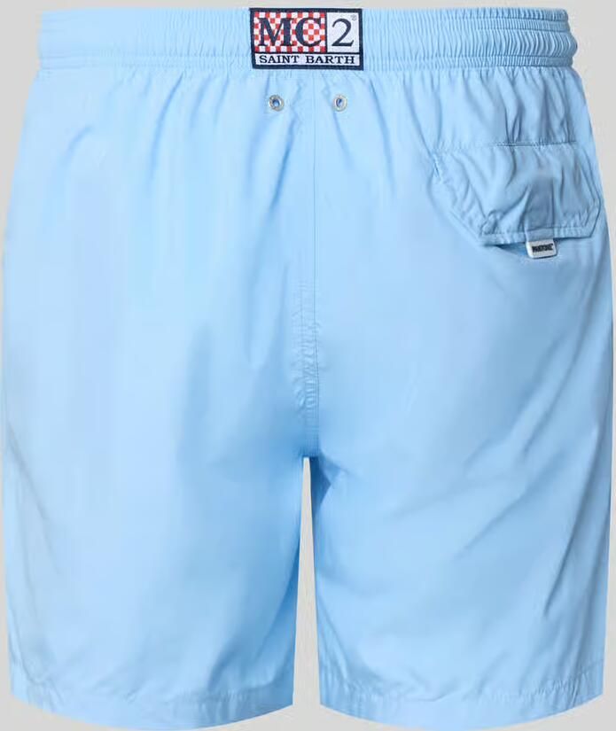 MC2 Saint Barth Zwembroek met logoprint model 'Lighting Pantone'