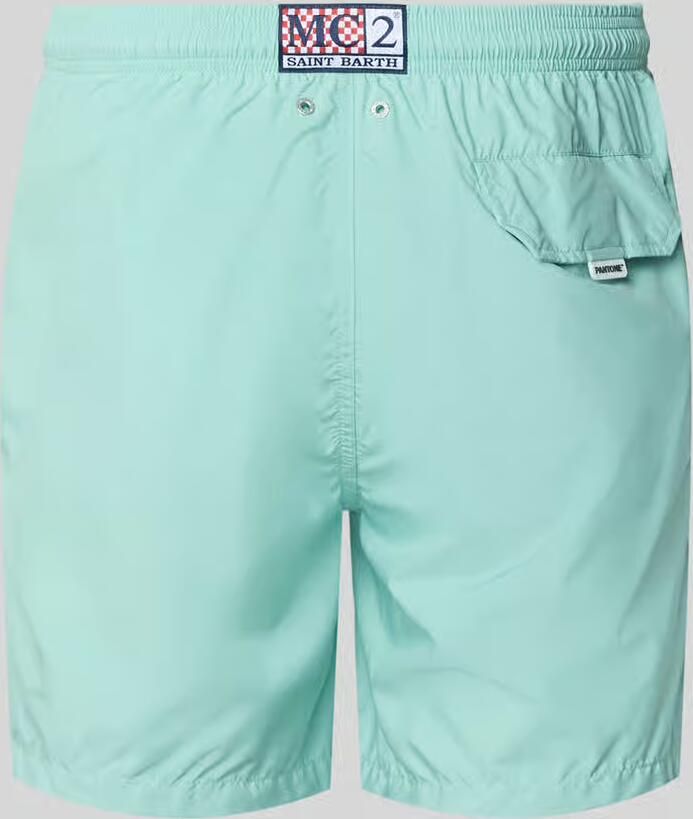 MC2 Saint Barth Zwembroek met logoprint model 'Lighting Pantone' - Foto 3