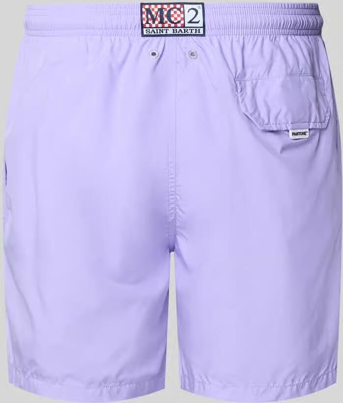 MC2 Saint Barth Zwembroek met logoprint model 'Lighting Pantone' - Foto 2