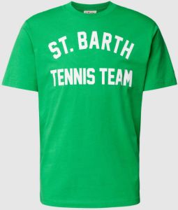 MC2 Saint Barth T-shirt met labelprint