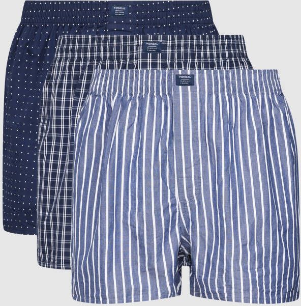 MCNEAL Boxershort met all-over motief in een set van 3 stuks