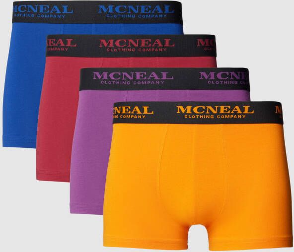 MCNEAL Boxershort met elastische band met logo in een set van 5 stuks