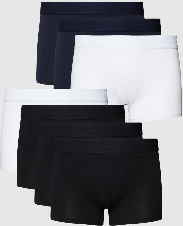 MCNEAL Boxershort met logo in band in een set van 7 stuks