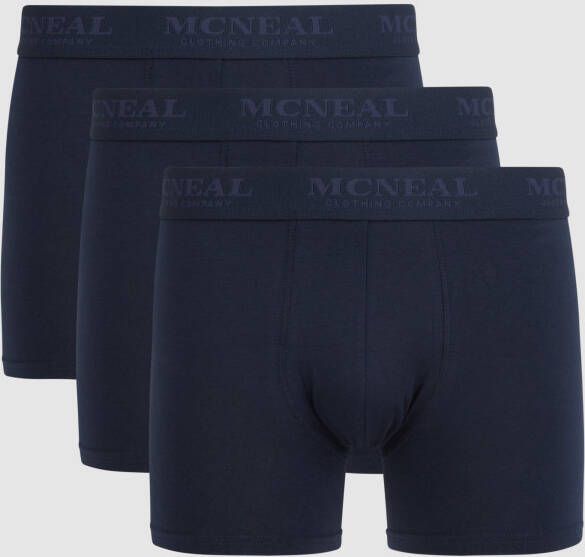MCNEAL Boxershort met band met label in een set van 3 stuks