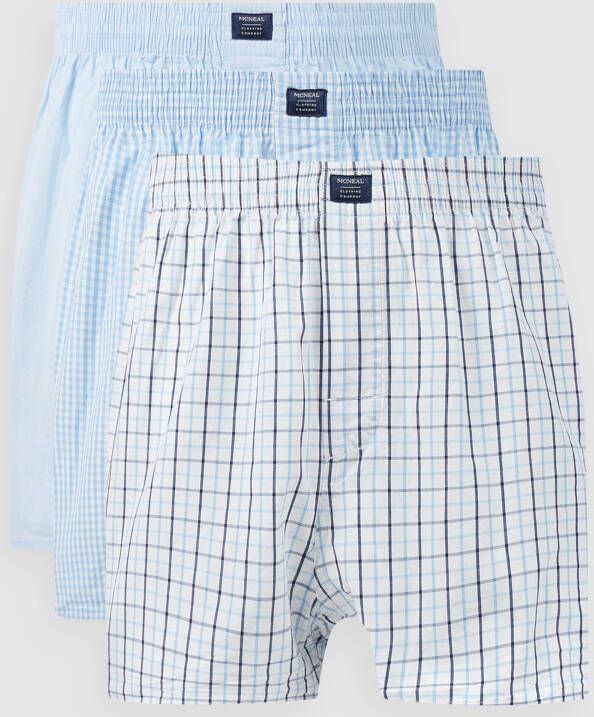 MCNEAL Boxershort met labelpatch in een set van 3 stuks